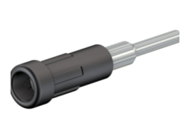 Banana Panel Tip Siyah 2MM (STAUBLI 63.9318-21)